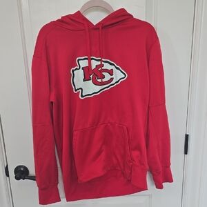 Nike Red Hoodie with Logo
